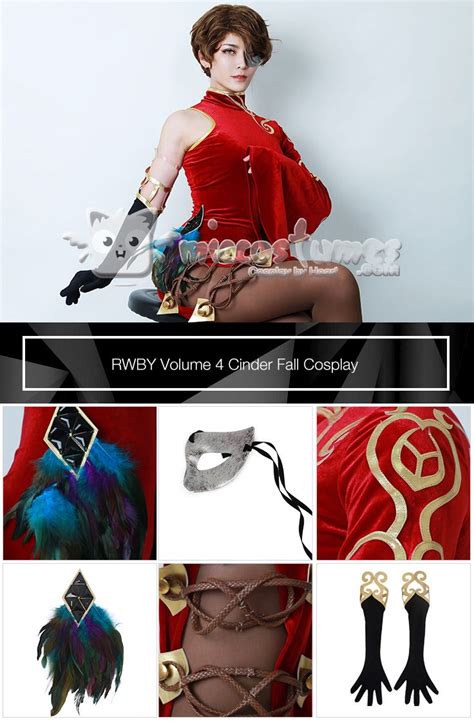 RWBY Volume 4 Cinder Fall Cosplay Costume | Cosplay costumes, Rwby cosplay, Rwby