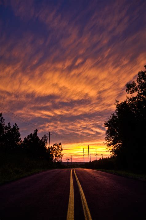 Sunset Road by matthewfoxxphotos on DeviantArt