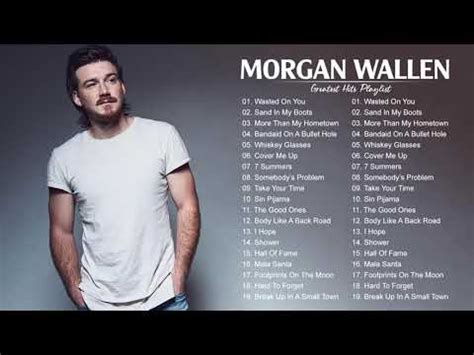 Morgan Wallen Greatest Hits Full Album | Best Songs Of Morgan Wallen ...