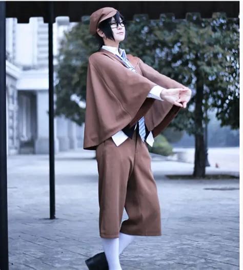 Anime Bungo Stray Dogs Detective Ranpo Edogawa Cosplay Costumes-in Anime Costumes from Novelty ...