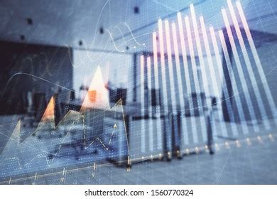 Stock Market Chart Trading Desk Bank Stock Photo 1560770324 | Shutterstock