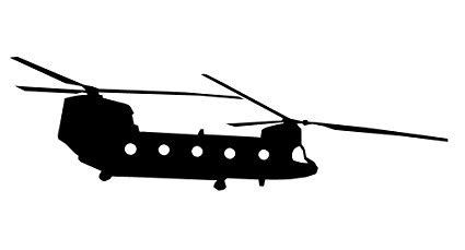 Chinook Helicopter Silhouette at GetDrawings | Free download