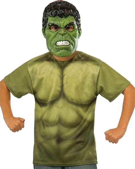 Thor Ragnarok Hulk Boy's Shirt And Mask