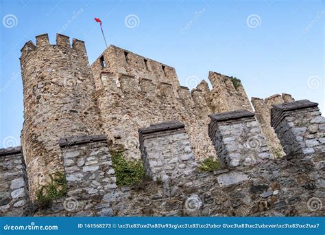 Architectural Detail from Anadolu Hisari Anatolian Castle, Istanbul, Turkey Editorial Stock ...