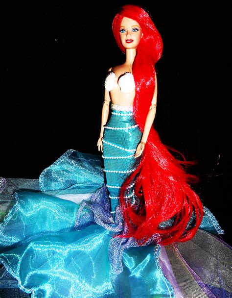 Ariel ~ little mermaid barbie doll disney | Dakotas Song Barbie dolls | Pinterest | Mermaid ...