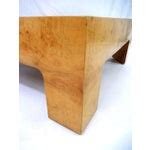 Mid-Century Burl Wood Coffee Table | Chairish