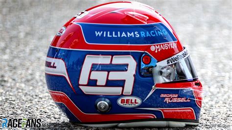 George Russell’s 2021 F1 helmet · RaceFans