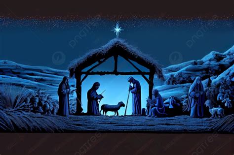 Nativity Scene Christianity Bethlehem Star Photo Background And Picture ...