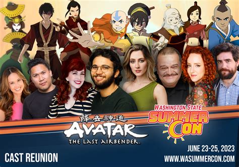 Washington State Summer Con on Twitter: "Avatar: The Last Airbender ...