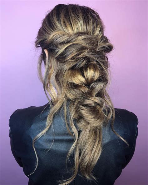 Long, multilayered, bohemian chic braid by Aveda Artist @mybighairday | Aveda hair, Braided ...