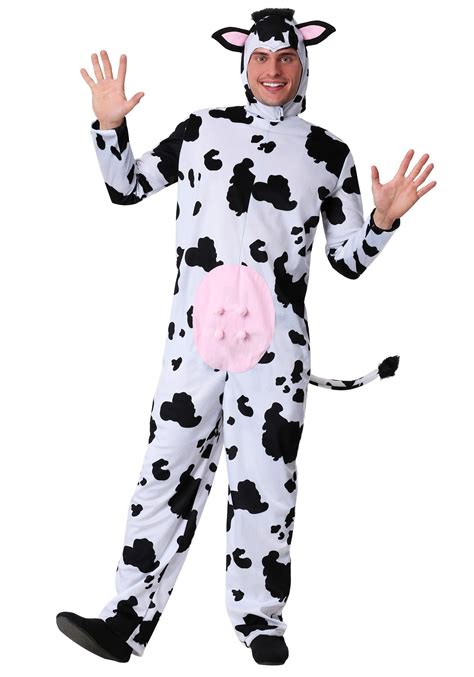 Classic Cow Adult Costume | Adult Farm Animal Costumes