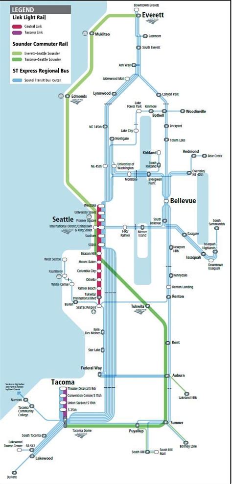 Pittsburgh Light Rail System Map | System map, Light rail, Seattle