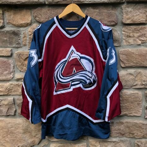 1996 Patrick Roy Colorado Avalanche Authentic Starter NHL Jersey Size ...