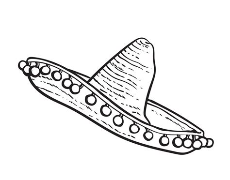 Maracas and Sombrero Coloring - Play Free Coloring Game Online