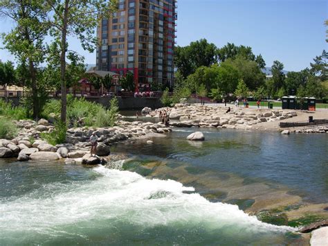 Downtown Reno Truckee River Park | Truckee river, Reno tahoe, River park