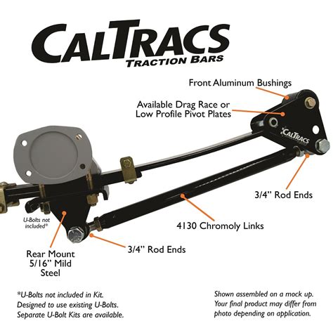 Calvert Racing 3400 Calvert Racing CalTracs Truck Traction Bars Summit Racing ...