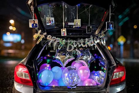 Nothing screams surprise than the look on your loved one’s face when they open the boot of the ...