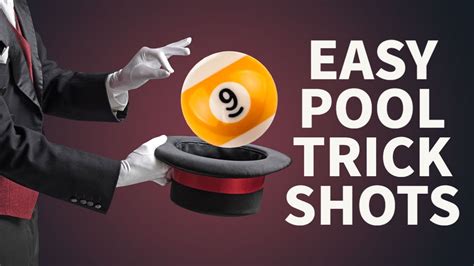 5 Easy Pool Trick Shots You Can Use to Impress Your Friends - YouTube