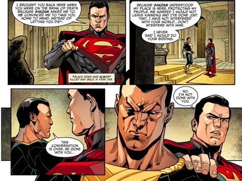 Superman VS Black Adam (Injustice Gods Among Us) – Comicnewbies