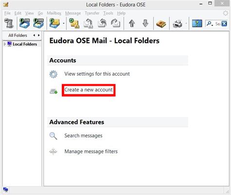 Eudora for Windows | Email Client Configuration