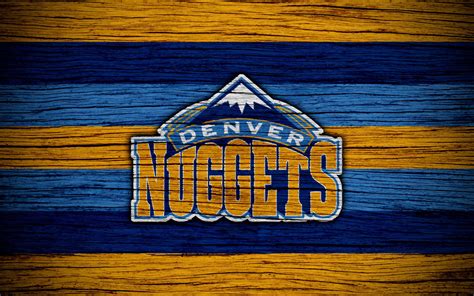 Download NBA Basketball Logo Denver Nuggets Sports 4k Ultra HD Wallpaper