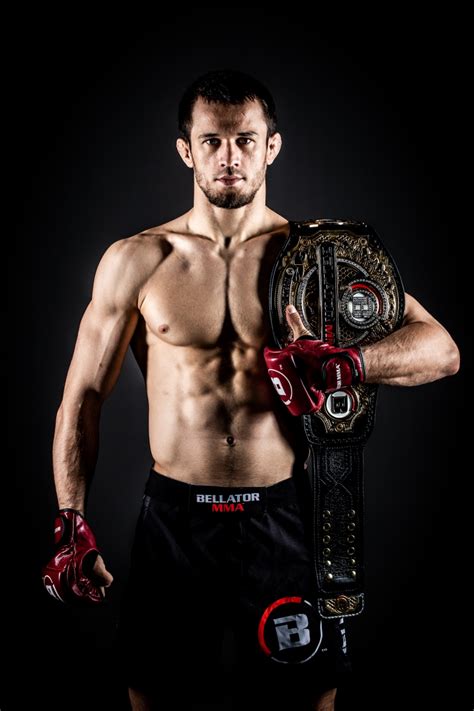 Usman Nurmagomedov, Bellator Lightweight Champion Dark Portrait 2 | MMA Junkie