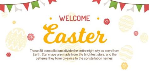 Customize and download this Hand-drawn Pattern Happy Easter Banner template