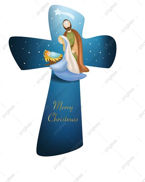 Manger And Cross Clipart Png