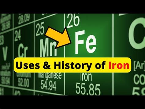 Iron | Uses of Iron Metal | History of Iron - YouTube