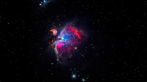 orion nebula, astronomy, galaxy, m42, 4K, universe, nebula, space, messier 42 HD Wallpaper