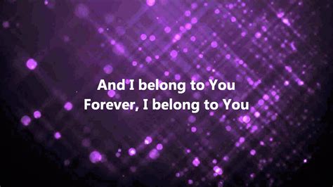 I Belong To You - Jesus Culture (Emerging Voices Album) w/ Lyrics - YouTube