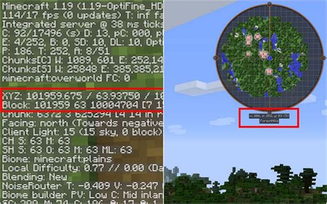 How to show your coordinates in Minecraft Java 1.19 update