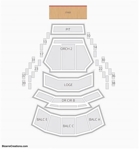 mahaffey theater seating chart | Seating charts, Theater seating, Seating