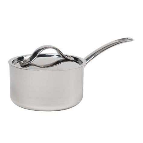 Gordon Ramsay by Royal Doulton Stainless Steel 2-Quart Saucepan with ...