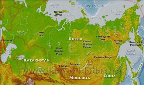 siberian plateau map | kayt