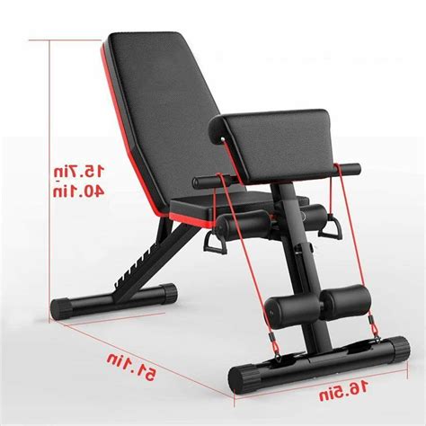 Home Gym Adjustable Weight Bench Foldable Workout Bench