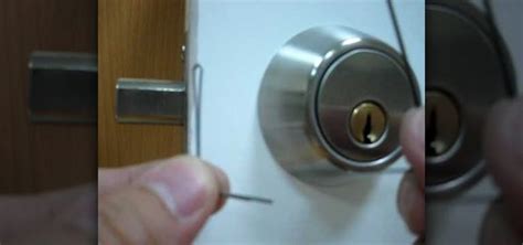 How to Unlock a Door Lock without a Key – Door Knobs