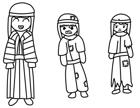 Coloring Page: Joseph's Coat by DJ-KOKO on DeviantArt