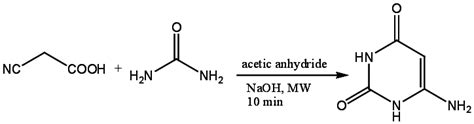 Microwave assisted Synthesis of Amino uracil | Download Scientific Diagram