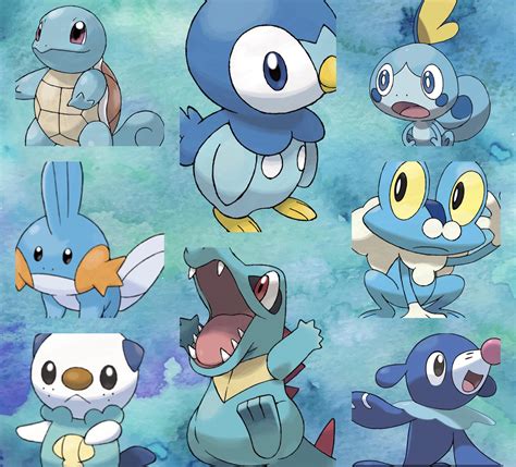 Who is your favorite water starter!? : r/pokemon