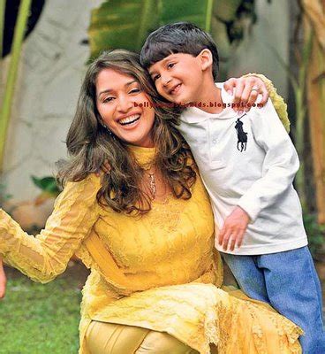 Madhuri Dixit with Sons