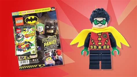 LEGO Batman Superhero Legends Issue 14 with Robin Minifigure! – The Brick Post!