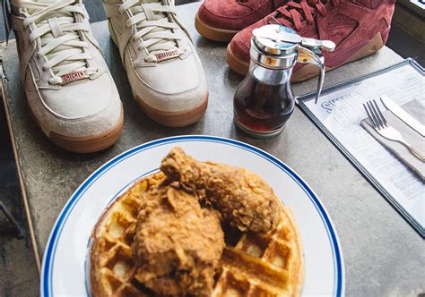 Sweet Chick Of NYC Transforms Fila Sneakers Into Chicken And Waffles - SneakerNews.com