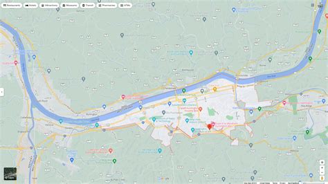 Huntington West Virginia Map