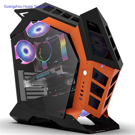 Hot Sales Tempered Cool Modern Special Desktop PC Gaming Computer Case ...