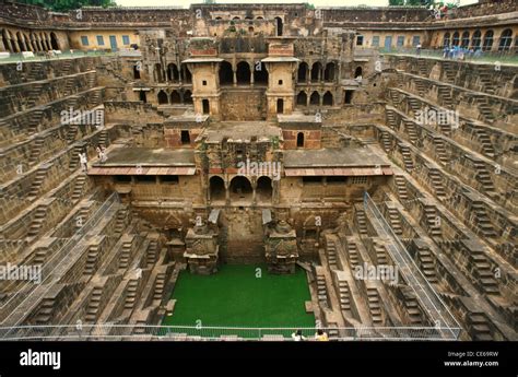 Chand Baori stepwell Abhaneri Dausa ; Rajasthan ; India Stock Photo: 43165357 - Alamy