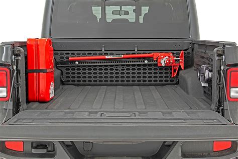 Rough Country Molle Panel Bed Mounting System for 20-21 Jeep Gladiator JT Combo Kit - All Sides ...