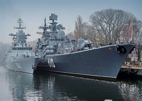 Russia has found money to repair the flagship of the Baltic Fleet ...