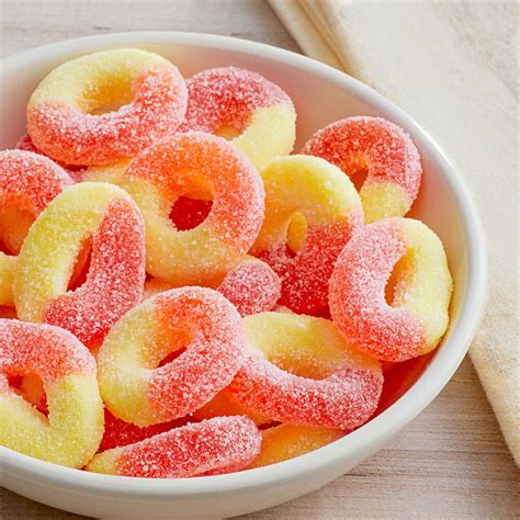 18 lb. Gummi Peach Rings