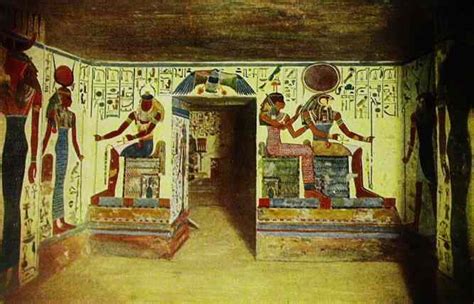 Queen Nefertari Tomb Painting at PaintingValley.com | Explore collection of Queen Nefertari Tomb ...